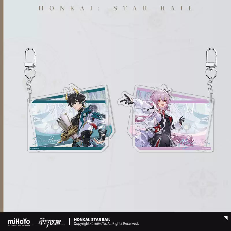 [PO] HSR Official Merch ✦ Autumn Celebration Series | Acrylic Keychain