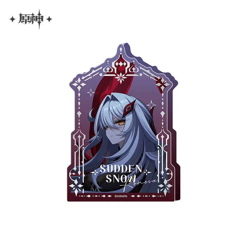[PO] GI Official Merch ✦ Sudden Snow Series | Thick Acrylic Stand