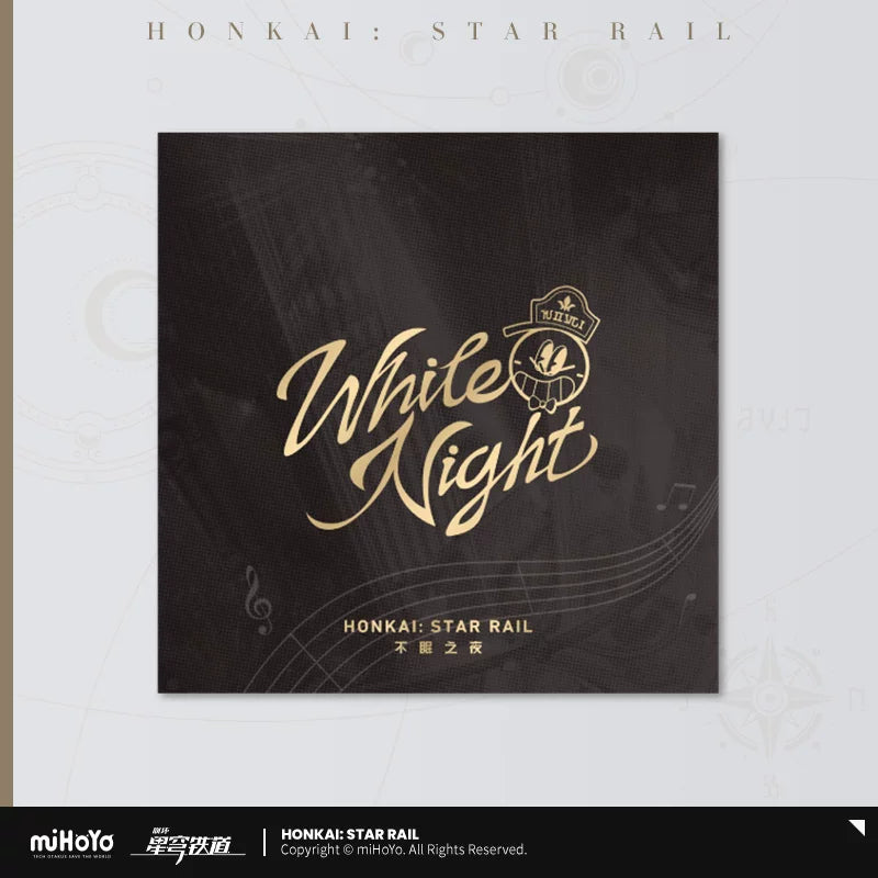 While Night cover sleeve