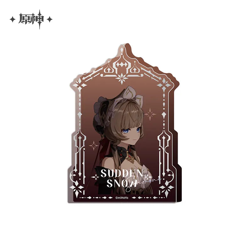 [PO] GI Official Merch ✦ Sudden Snow Series | Thick Acrylic Stand