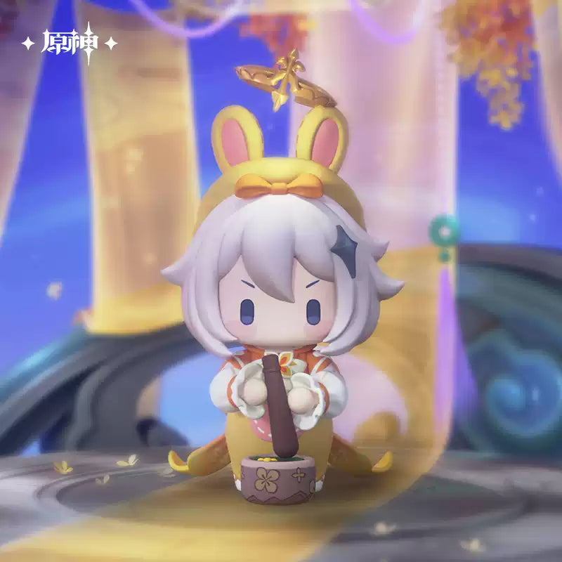 [PO] GI Official Merch ✦ Little Moon Rabbit Series | Paimon Figure