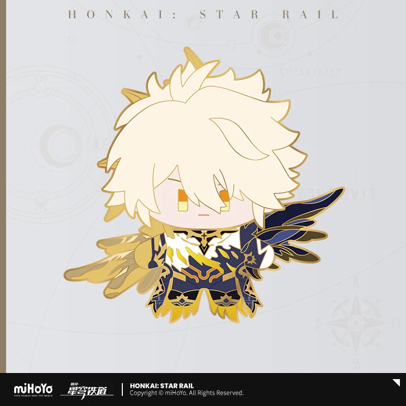 [PO] HSR Official Merch ✦ Chibi Doll Series | Wobble Enamel Badge