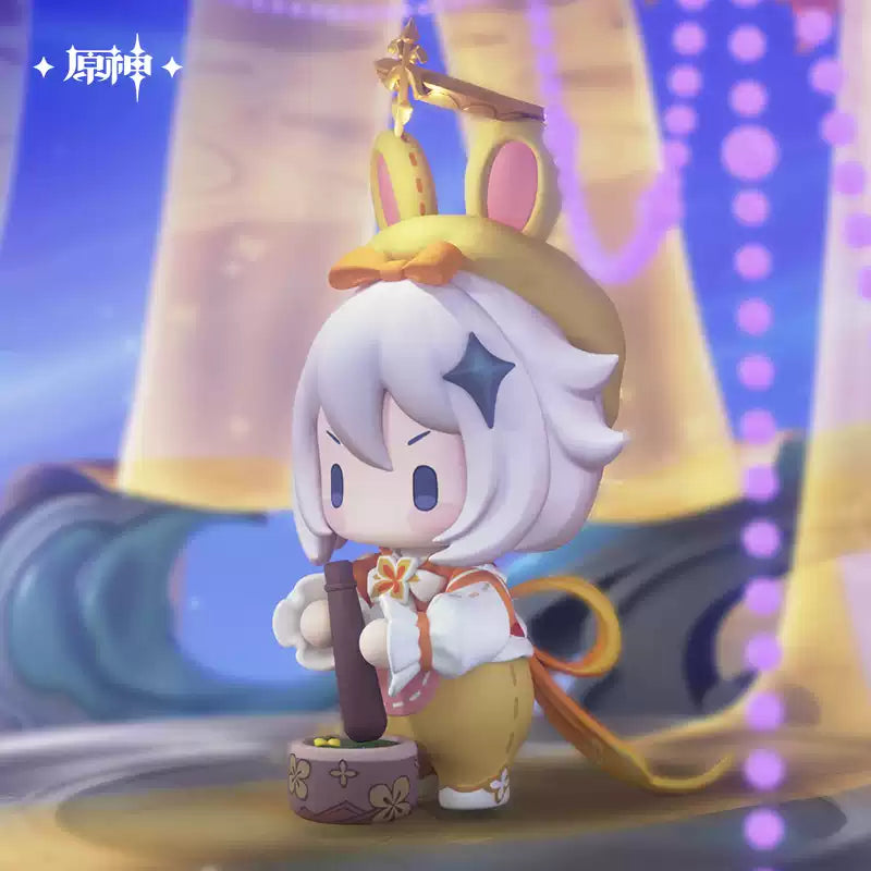 [PO] GI Official Merch ✦ Little Moon Rabbit Series | Paimon Figure