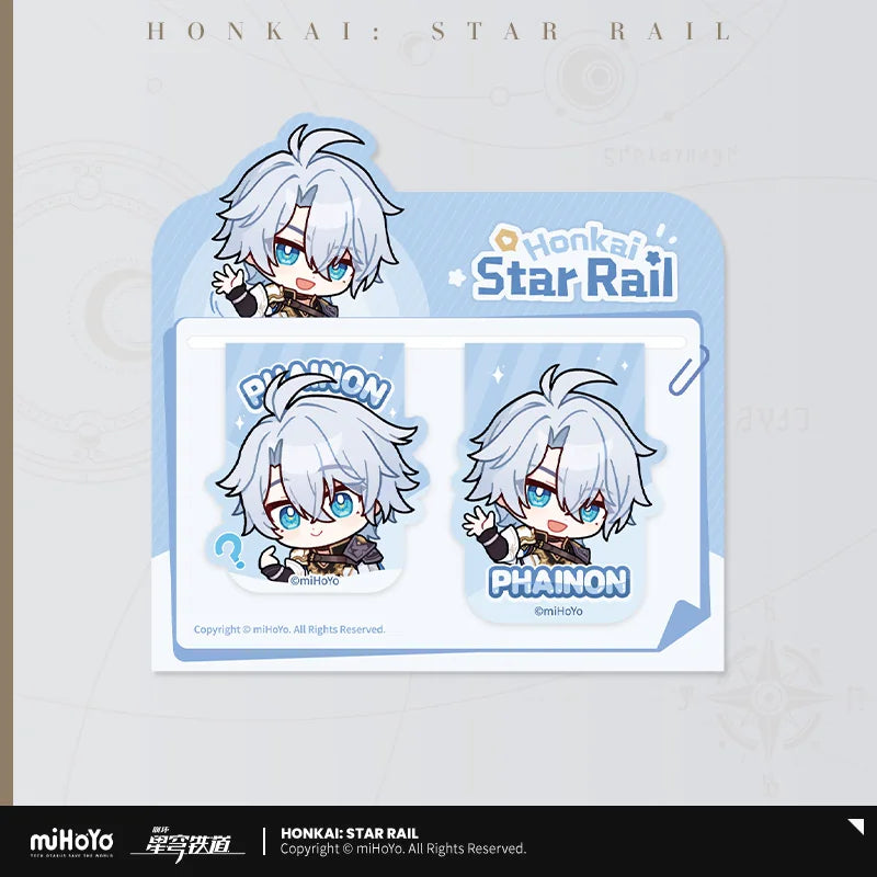 [PO] HSR Official Merch ✦ Pom-Pom Gallery Series | Soft Magnetic Bookmark Set