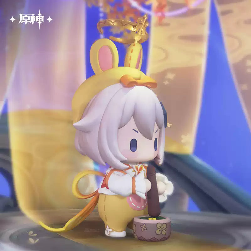 [PO] GI Official Merch ✦ Little Moon Rabbit Series | Paimon Figure