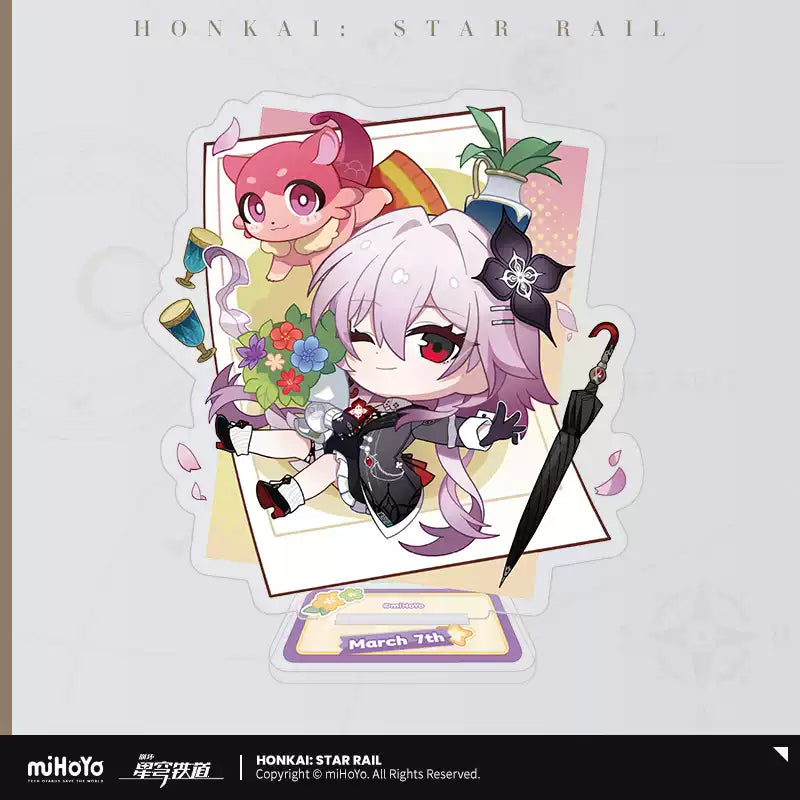 [PO] HSR Official Merch ✦ Autumn Celebration Series | Chibi Acrylic Stand