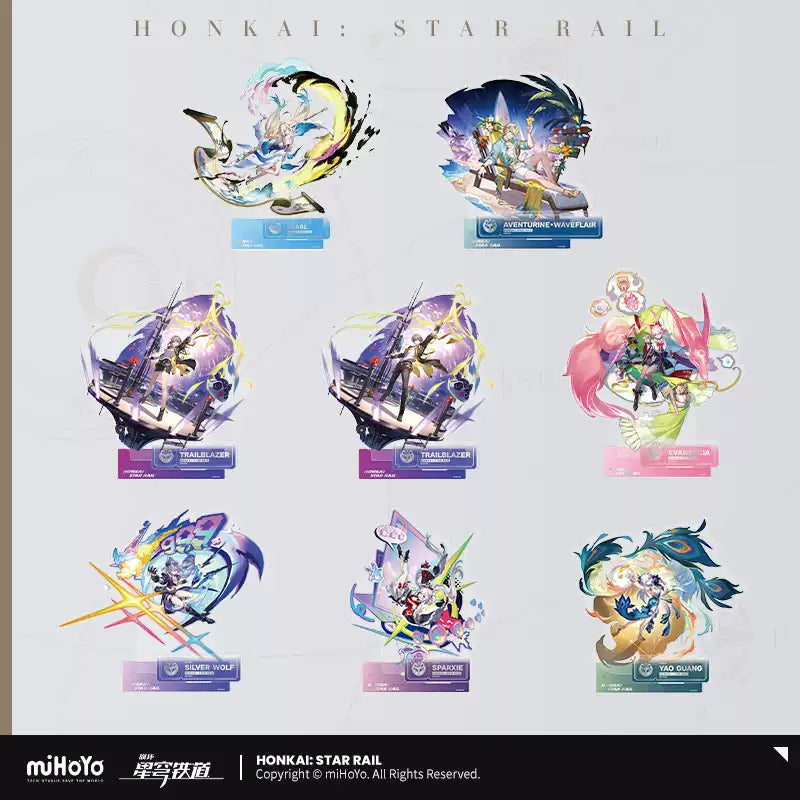 [PO] HSR Official Merch ✦ Splash Art Series | Acrylic Stand
