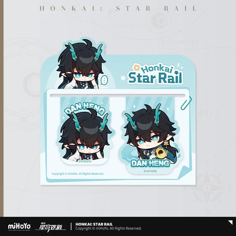 [PO] HSR Official Merch ✦ Pom-Pom Gallery Series | Soft Magnetic Bookmark Set