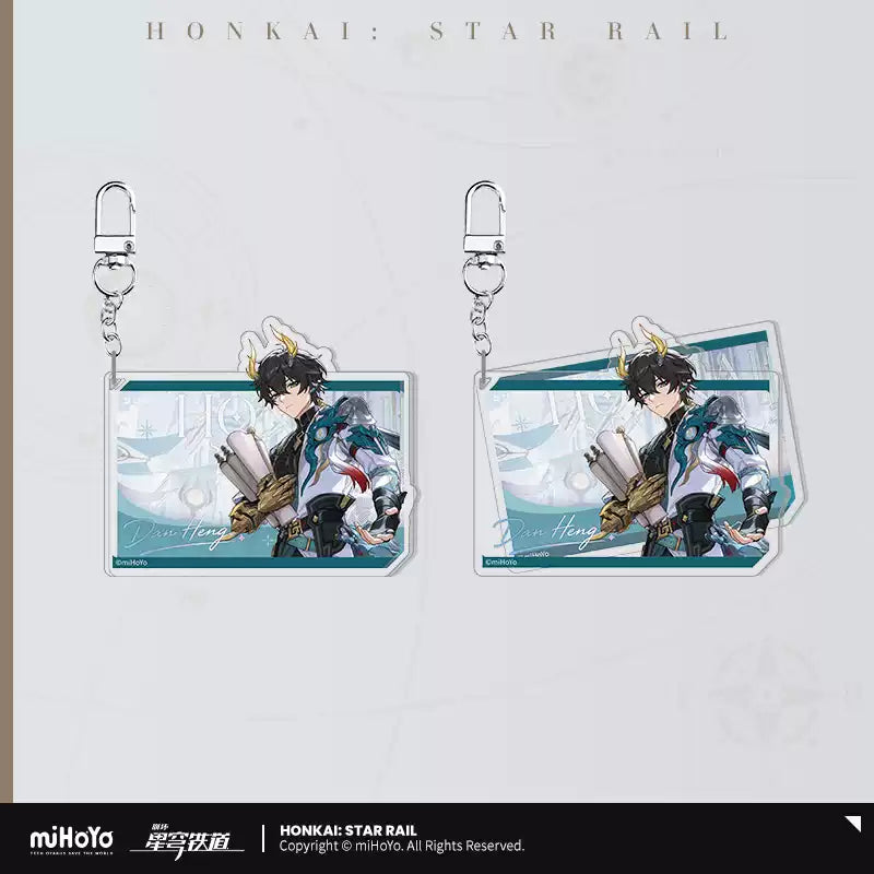 [PO] HSR Official Merch ✦ Autumn Celebration Series | Acrylic Keychain