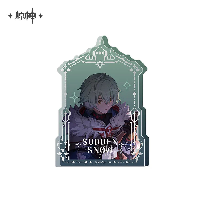[PO] GI Official Merch ✦ Sudden Snow Series | Thick Acrylic Stand