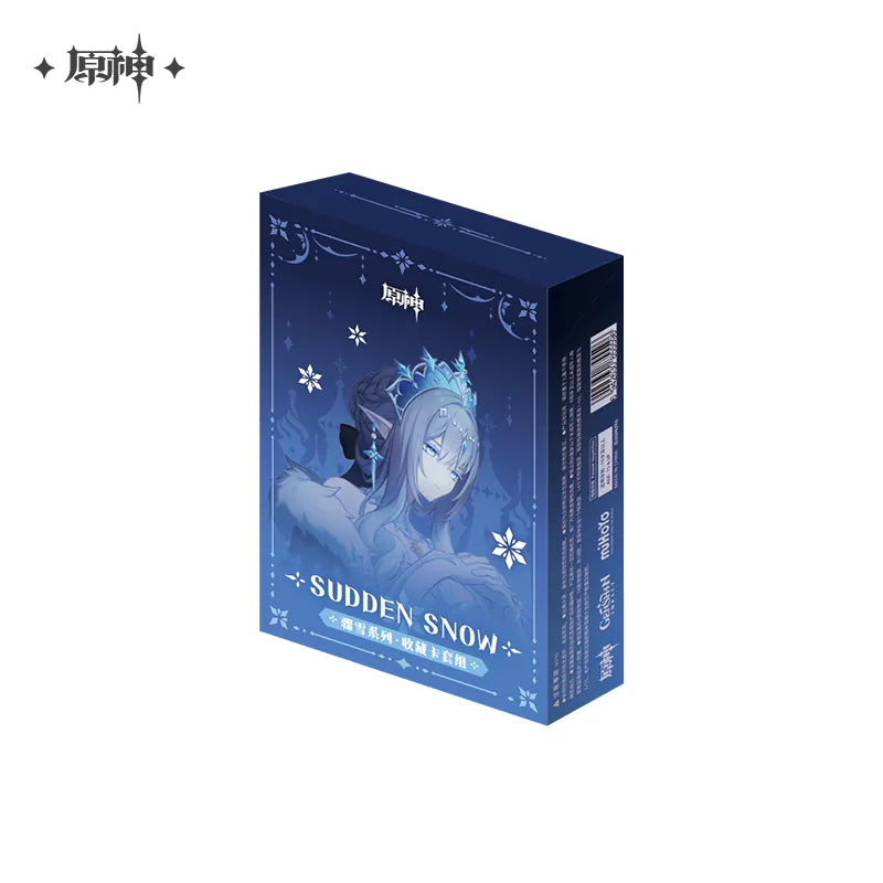 [PO] GI Official Merch ✦ Sudden Snow Series | Collectible Card Set Blind Box