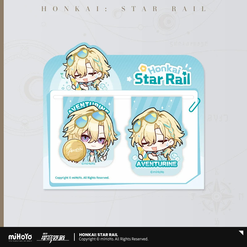 [PO] HSR Official Merch ✦ Pom-Pom Gallery Series | Soft Magnetic Bookmark Set