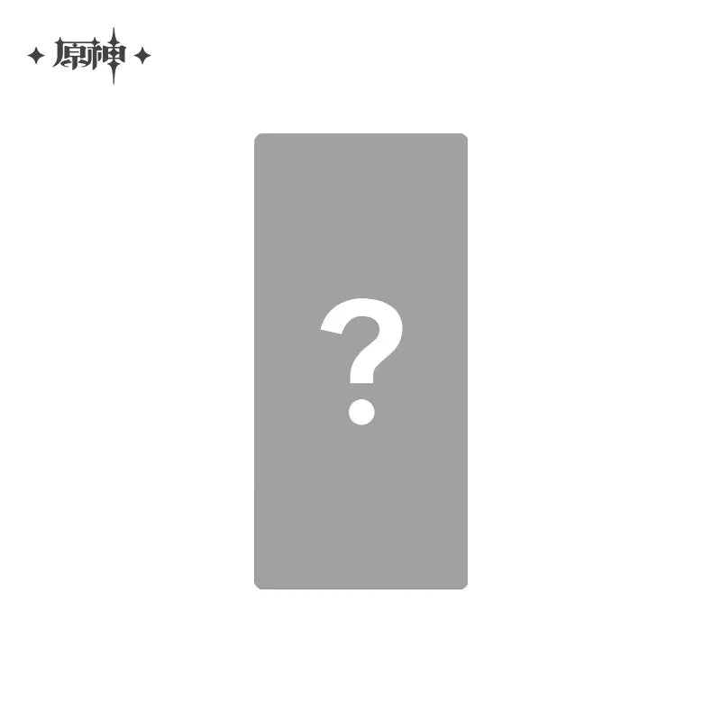 [PO] GI Official Merch ✦ Anniversary Celebration Series | 6th Anniversary Pull-Tab Ticket Blind Box