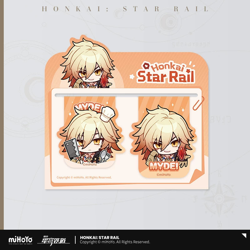 [PO] HSR Official Merch ✦ Pom-Pom Gallery Series | Soft Magnetic Bookmark Set