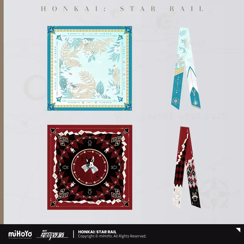 [PO] HSR Official Merch ✦ Character Impression Series | Silk Scarf