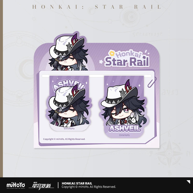 [PO] HSR Official Merch ✦ Pom-Pom Gallery Series | Soft Magnetic Bookmark Set