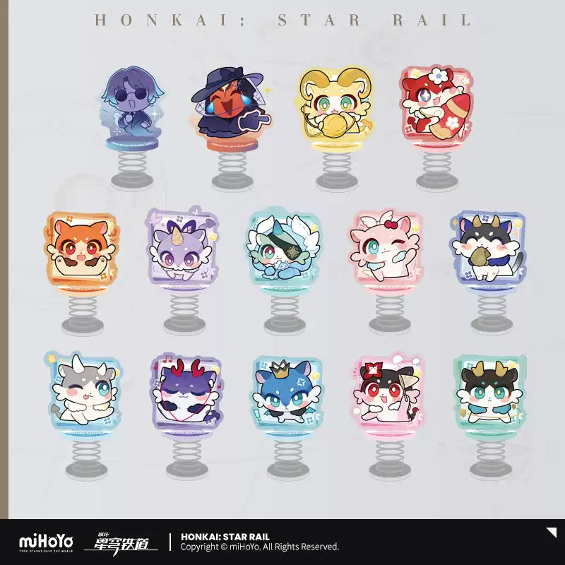 [PO] HSR Official Merch ✦ Pom-Pom Gallery Series | Acrylic Bobble Stand