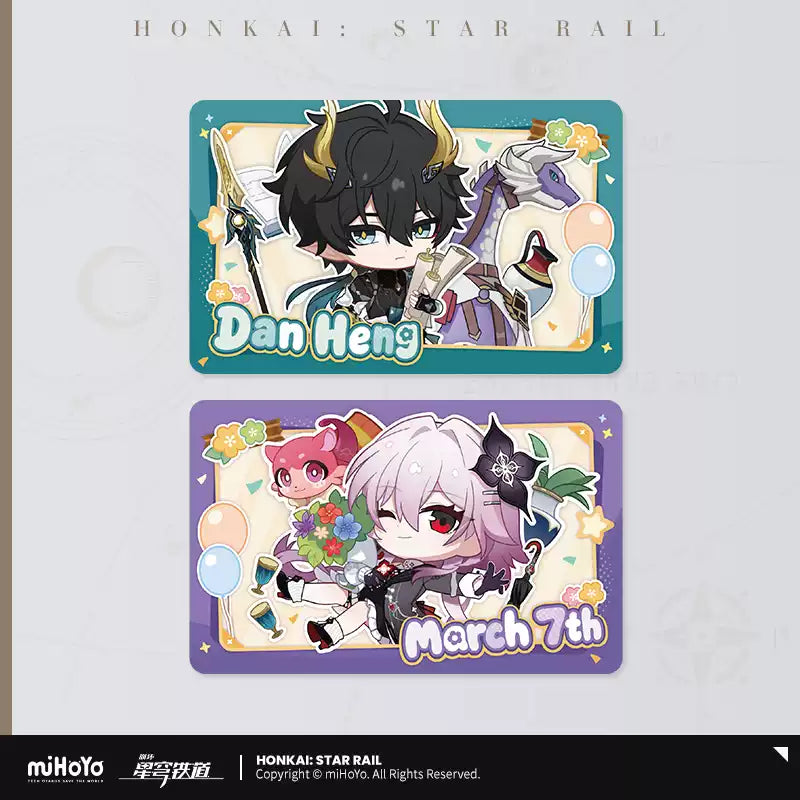 [PO] HSR Official Merch ✦ Autumn Celebration Series | Chibi Collectible Card