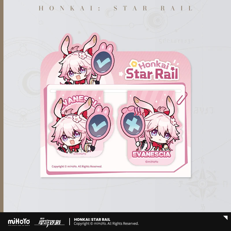 [PO] HSR Official Merch ✦ Pom-Pom Gallery Series | Soft Magnetic Bookmark Set