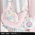 Hyacine plush crossbody bag with badge pouch