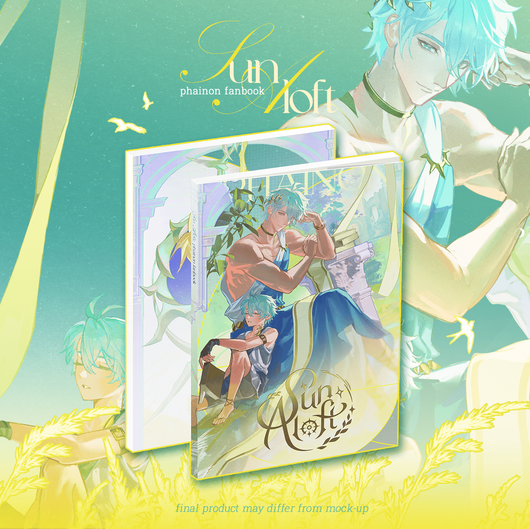[POST] HSR Fan Merch ✦ Sun Aloft: Phainon Fanbook + Phaidei: Sweets Sale Collab