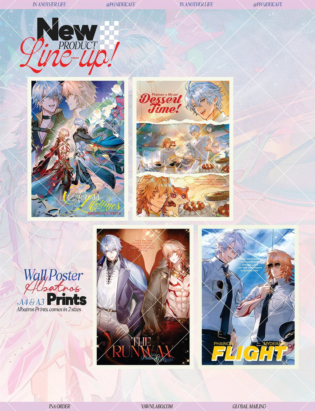 [PO] HSR Fan Merch ✦ In Another Life: Phaidei Project - Batch 2 [ENDS ON 04/30]