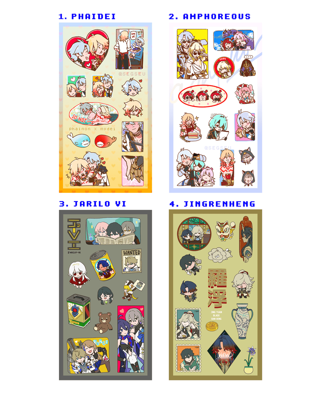 [POST] Segseu Merch
