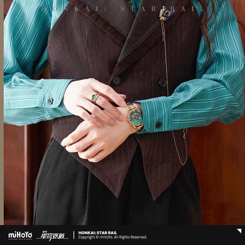 [PO] HSR Aventurine Themed Ring