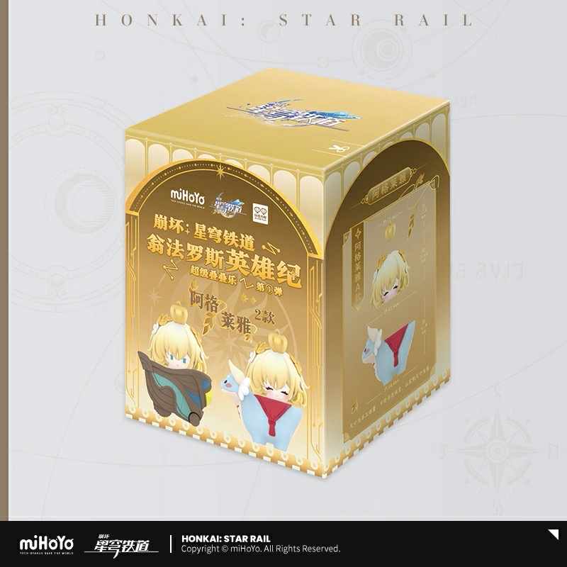 [PO] HSR Amphoreus' Heroes Series ✦ Super Stacking Figurine Blind box