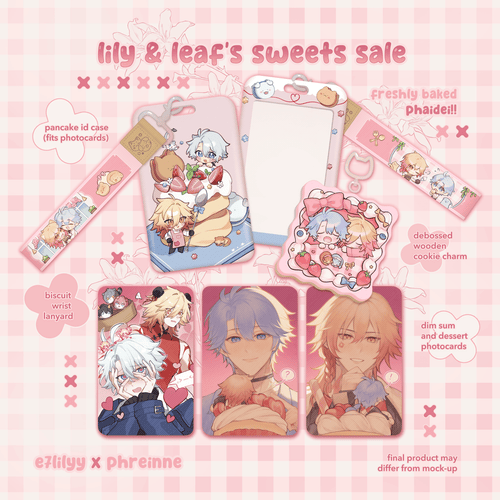 [POST] HSR Fan Merch ✦ Sun Aloft: Phainon Fanbook + Phaidei: Sweets Sale Collab