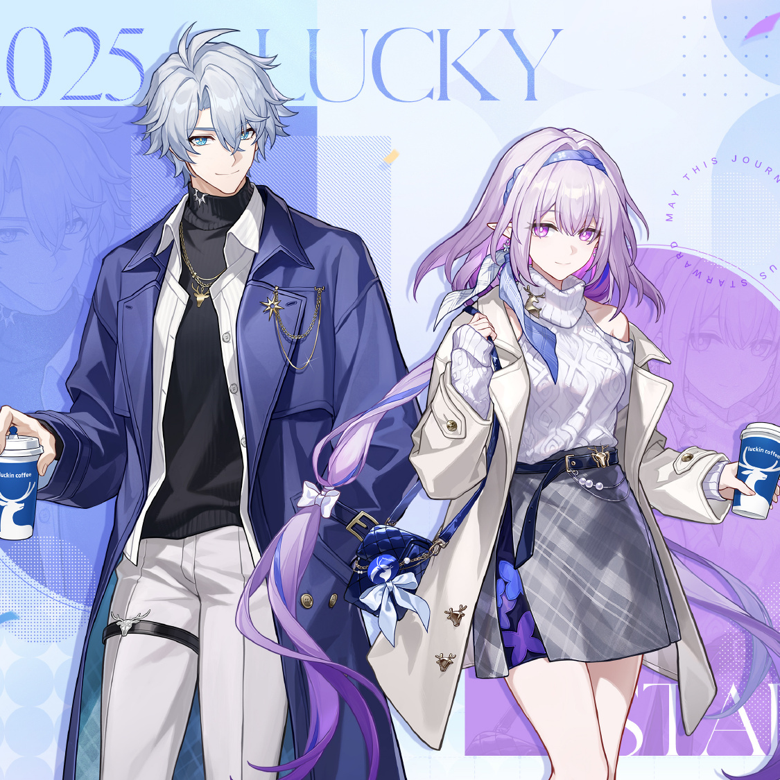 [POST] HSR Official Merch ✦ 2025 HSR X LUCKIN COFFEE Collaboration