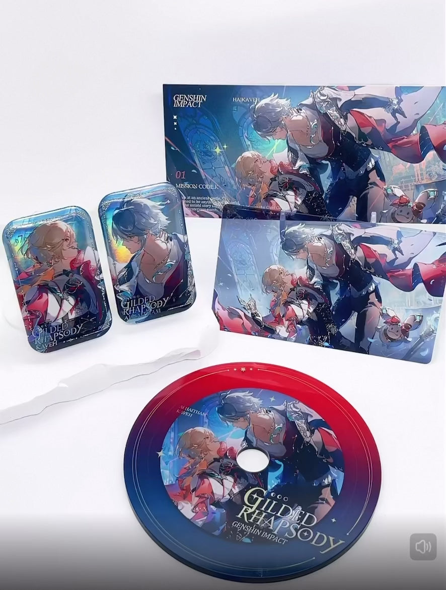 [PO] GI Fan Merch ✦ Gilded Rhapsody [ENDS 02/25]