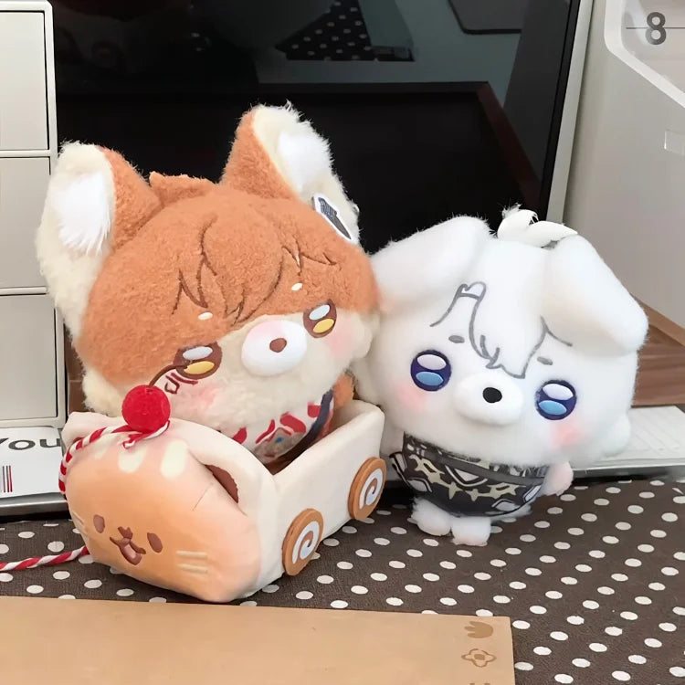 [PO] HSR Fan Merch ✦ "Woof & Meow" Phainon × Mydei 10 cm Animal Plush Pair [ENDS ON 10/16]